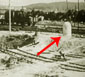 Splitterschutzzelle Bauart Westermann 1 Bahnhofsgel&auml;nde / Neuester Stand: Wahrscheinlich keine Westermann-Zelle, sondern Splitterschutzzelle Fabrikat Kl&ouml;ckner / Kl&ouml;ckner-Stahlwerk Osnabr&uuml;ck / gefertigt im Zementwerk Piesberg / kleine Bauform / 25 cm Wandst&auml;rke / RL 3-43/41